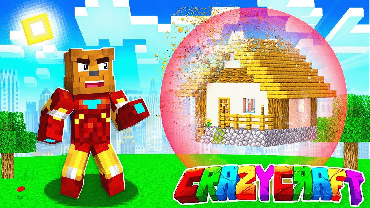 The Most HILARIOUS House Prank In Minecraft Crazy Craft