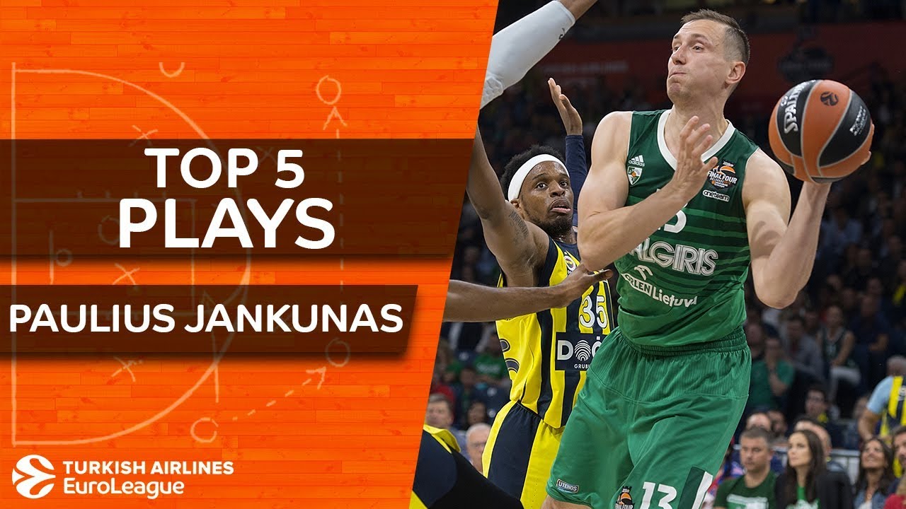 Top 5 plays, Paulius Jankunas, All-EuroLeague Second Team