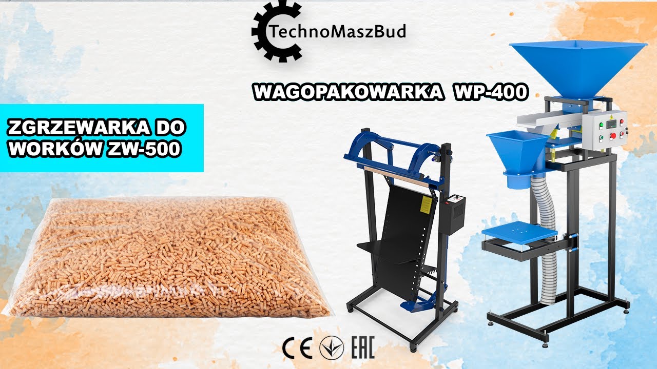 Wagopakowarka / Wagoworkownica WP- 400 // Zgrzewarka do worków ZW- 500