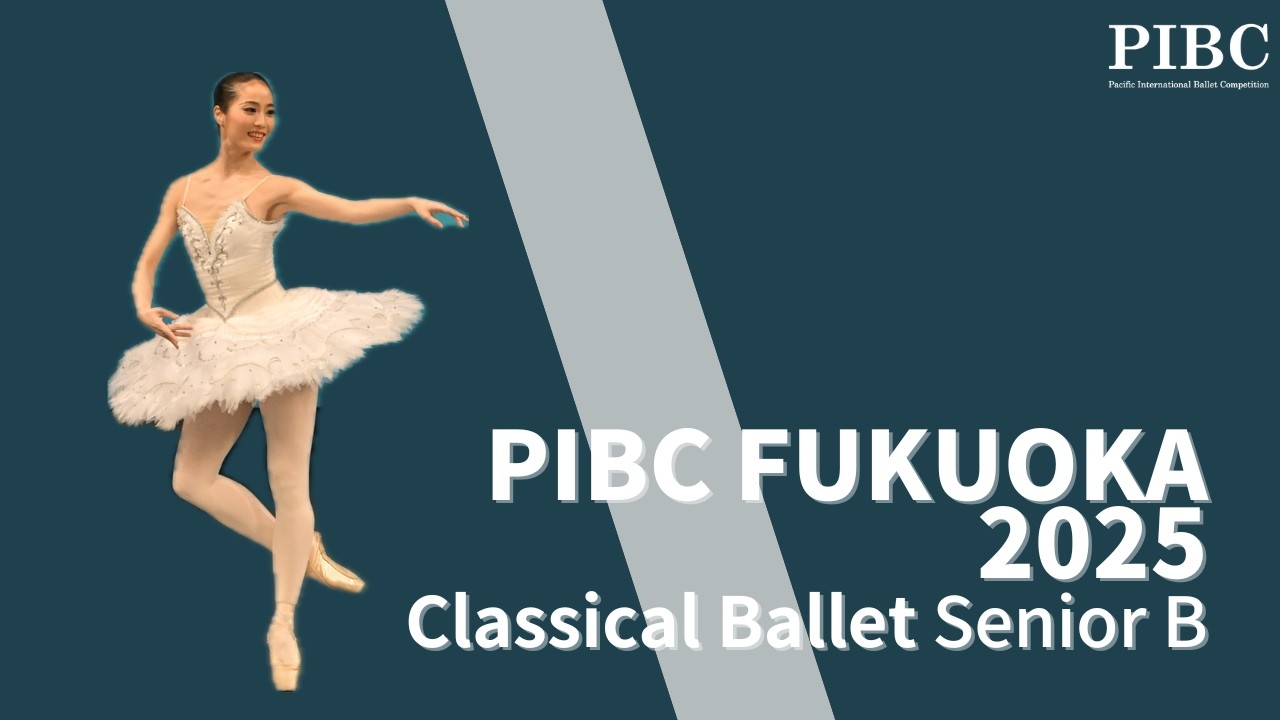 PIBC Fukuoka 2025 - Senior B Top 3 winners / シニアBの部　第1~3位
