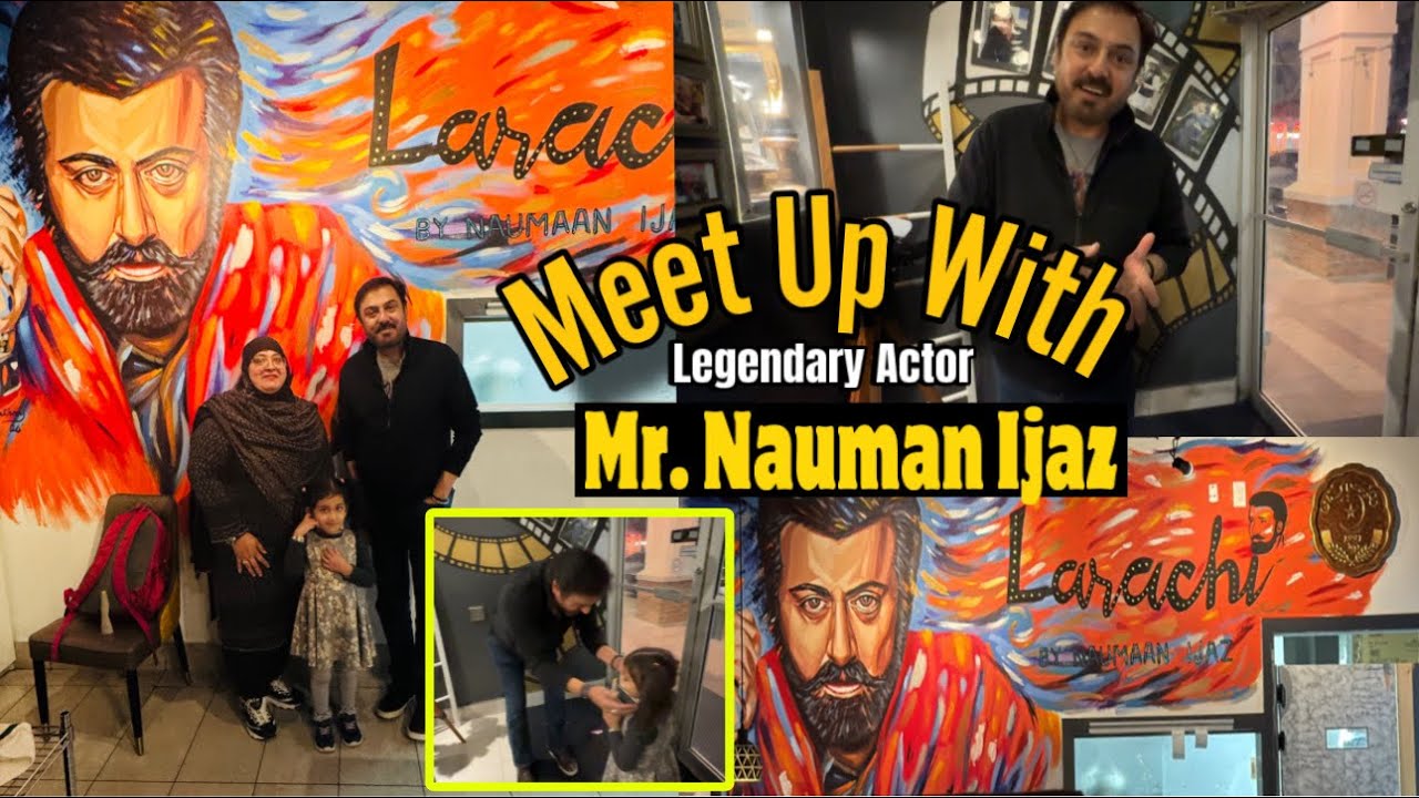 Larachi Restaurant Canada Main Nauman Ijaz se Mulaqaat | Pakistani Single Mom Canada Daily Vlogs