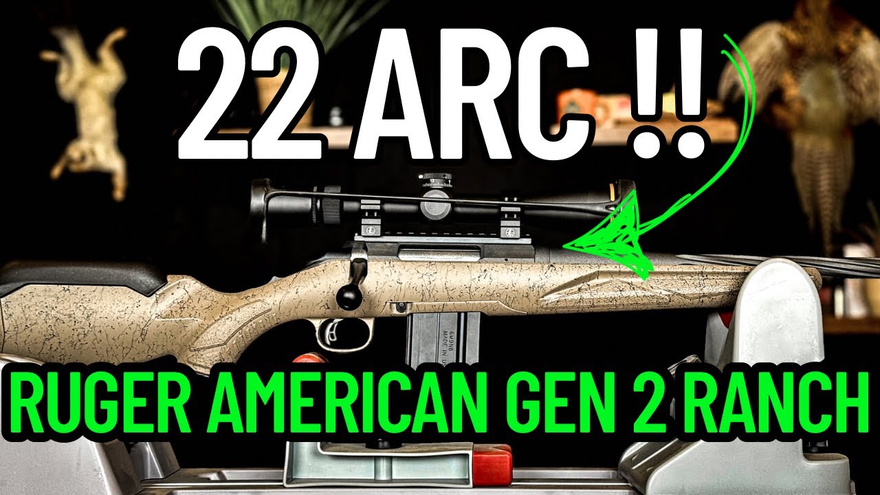 22 ARC!! Первые впечатления от Ruger American Gen 2 Ranch