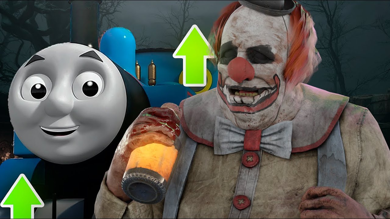 BUFFARAM DEMAIS O CLOWN TREM-BALA KKKK!!! DEAD BY DAYLIGHT PTB THE WALKING DEAD