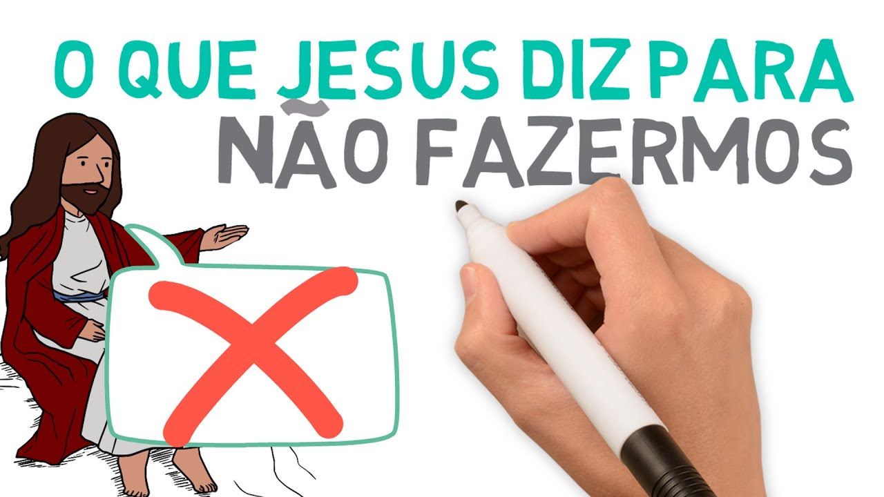 O que Jesus disse para NÃO fazermos (estudo bíblico) | # 261