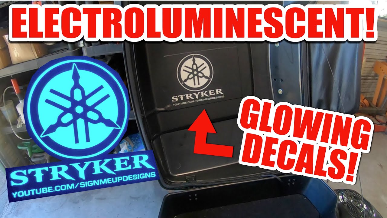 Making Boring Decals GLOW! With ElectroLuminescent (EL) Panels - SO EASY!