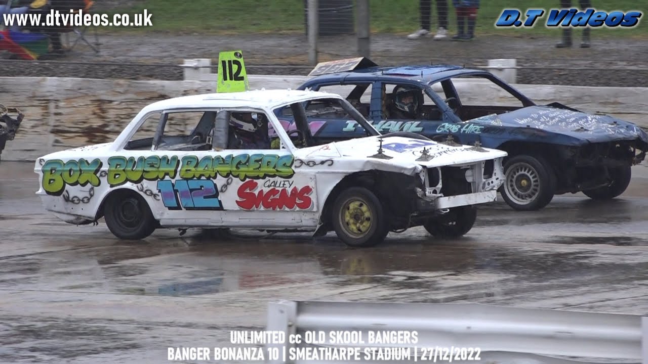 Unlimited cc Banger Racing | Supreme Champs | Banger Bonanza 10 | Smeatharpe Stadium | 27/12/2022