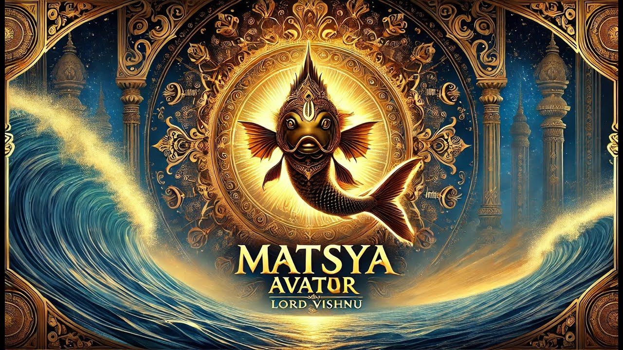 Matsya Avatar: The First Incarnation of Vishnu & The Great Flood | Hindu Mythology & Vedic Secrets