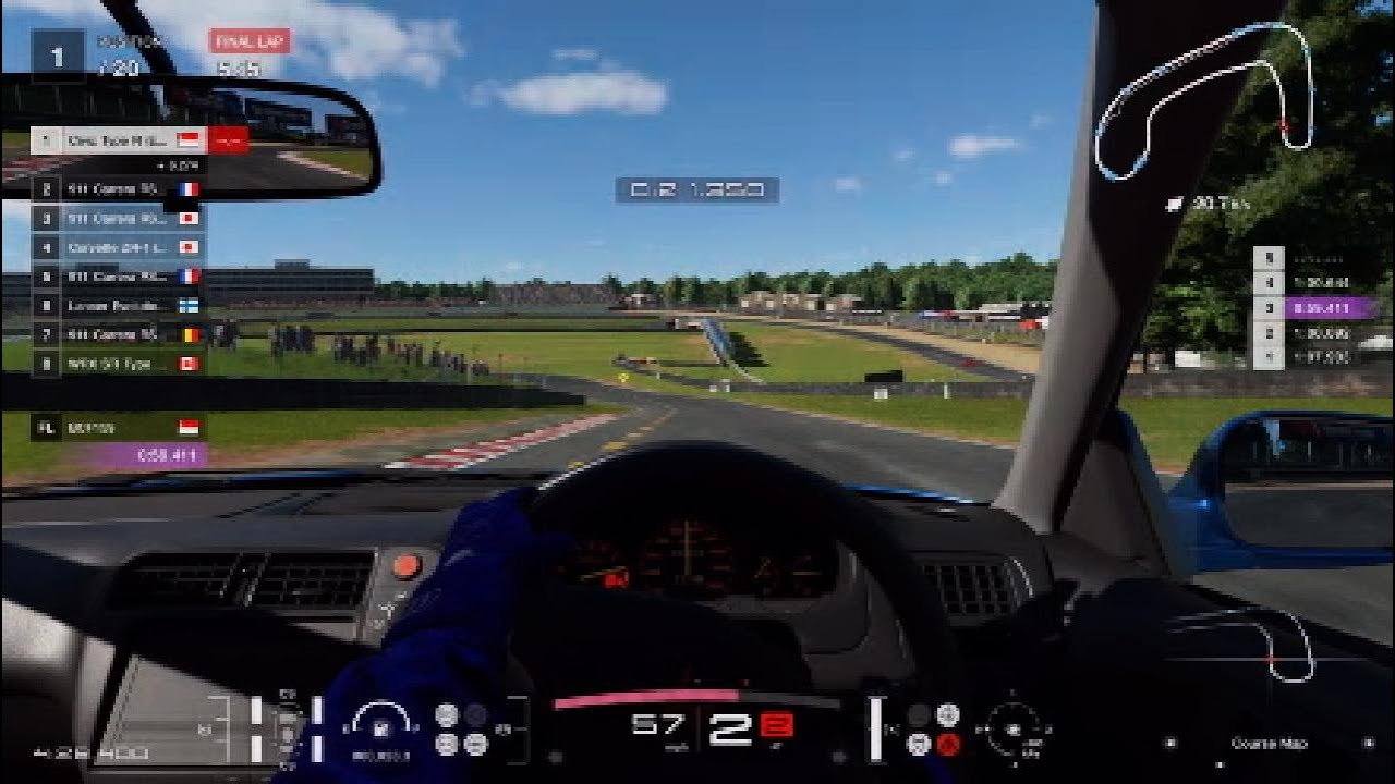 PS5 Gran Turismo 7 Honda Civic Type R (EK) @ Brands Hatch Indy Circuit