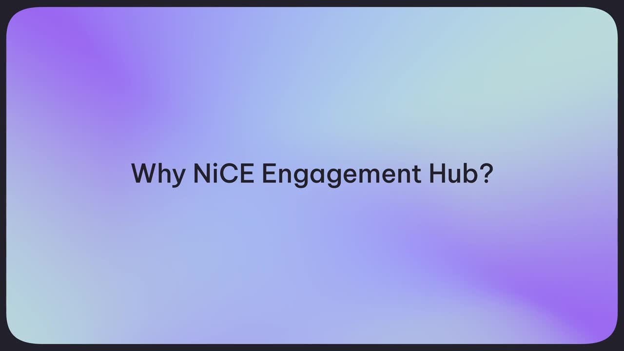 TD Bank: NiCE Engagement Hub