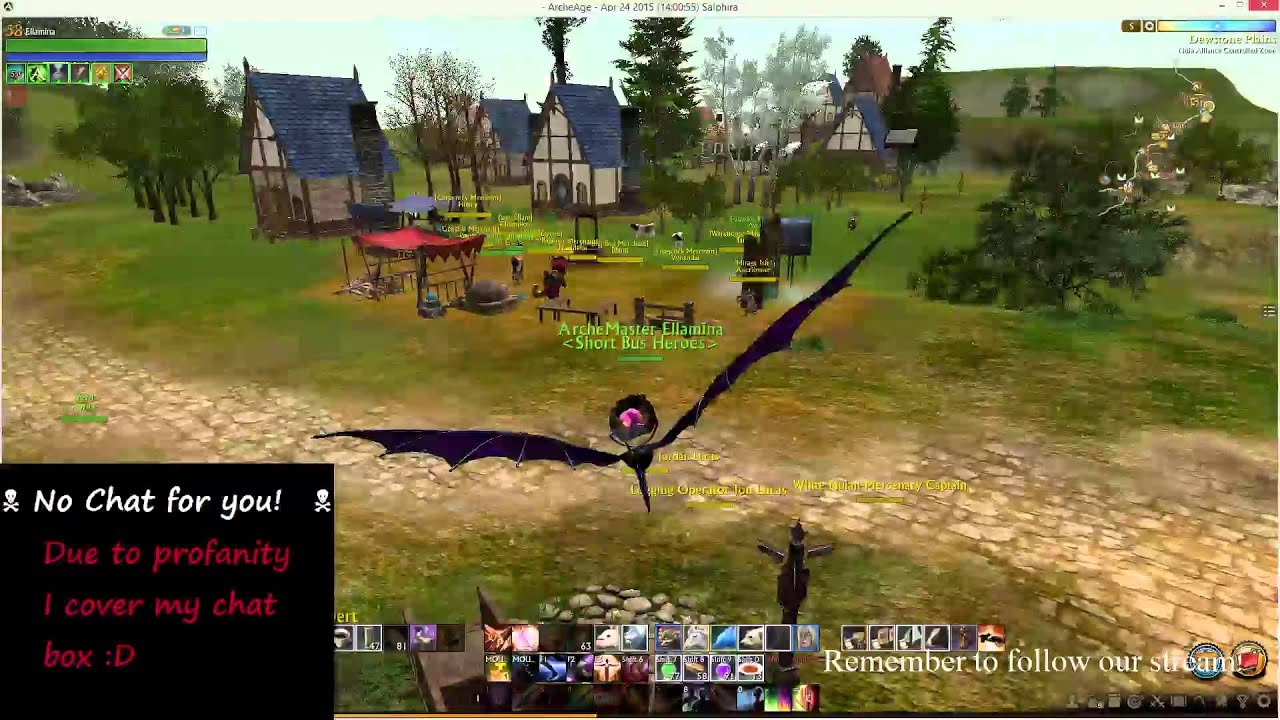 Archeage hates normal graphics