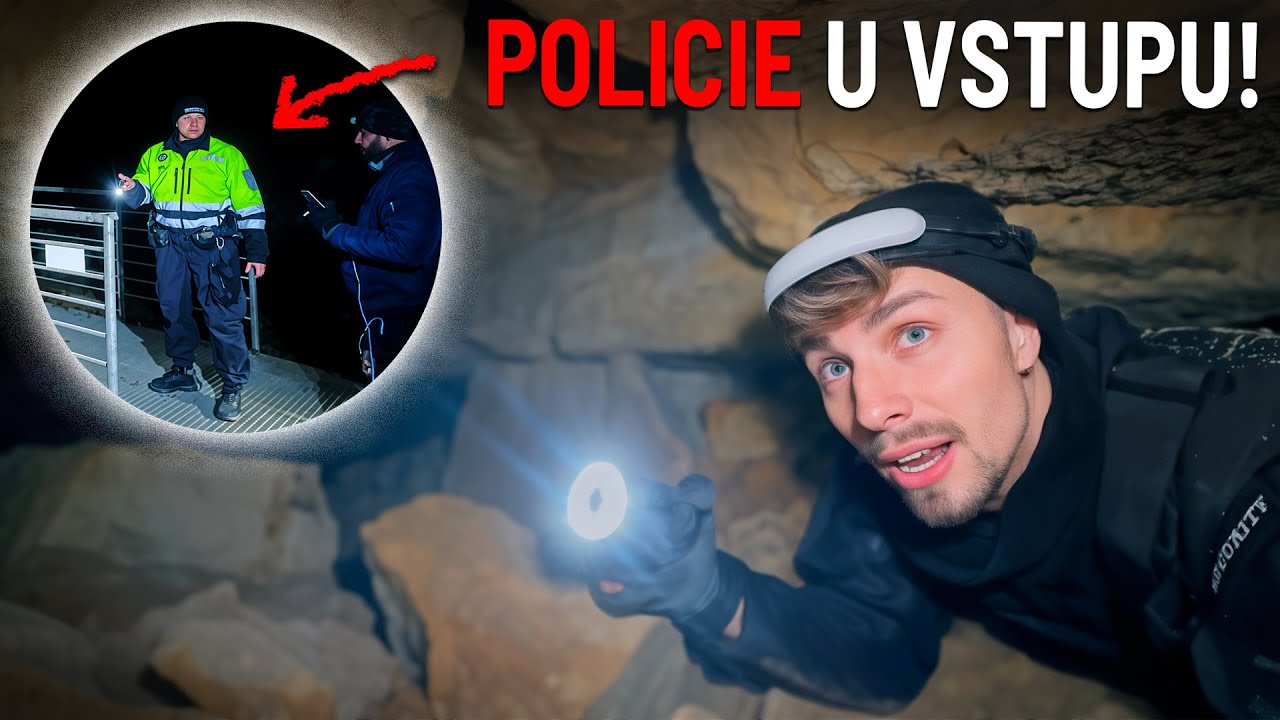 DOCHÁZÍ NÁM VZDUCH! 😱 Prolézání nebezpečných štol a zásah policie 🚨