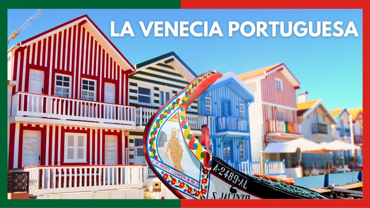 AVEIRO🛶 y COSTA NOVA, qué ver en 1 día en la Venecia de 🇵🇹 [PORTUGAL]
