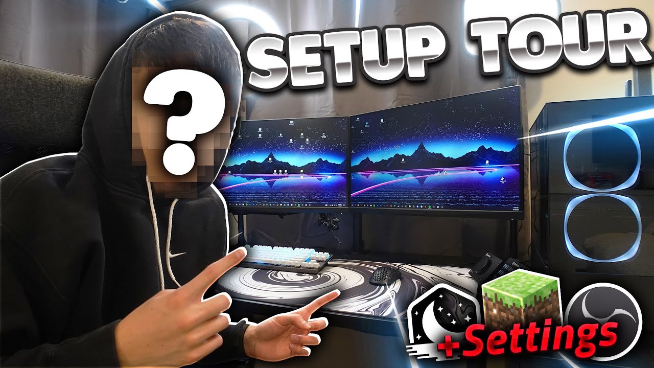 17 Year Old YouTuber's Dream PC Gaming Setup + Settings