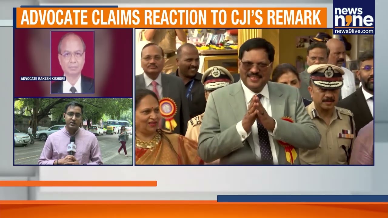 Advocate Rakesh Kishore Defends Shoe-Throwing at CJI BR Gavai in Supreme Court | News9