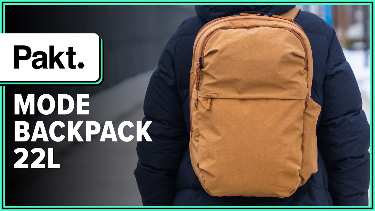Обзор рюкзака Pakt MODE 22L (2 недели использования)
