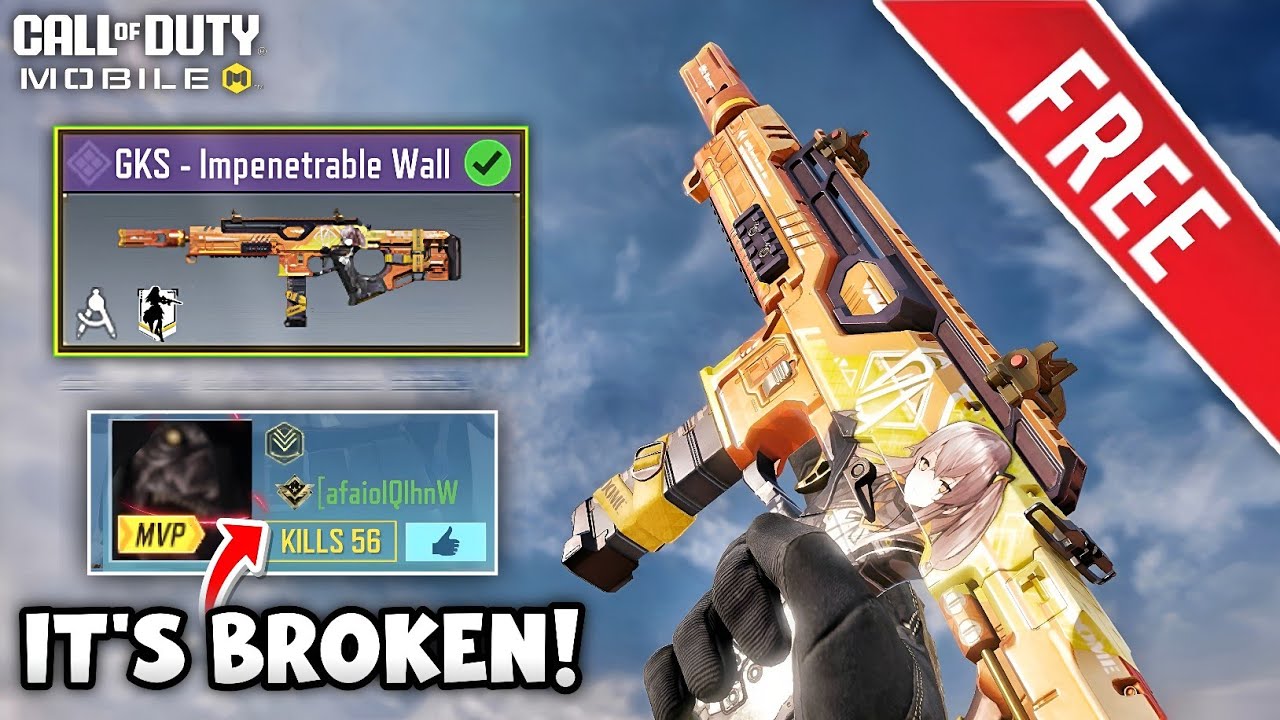 Free GKS - Impenetrable Wall is deadly and i totally destroyed the Entire lobby!