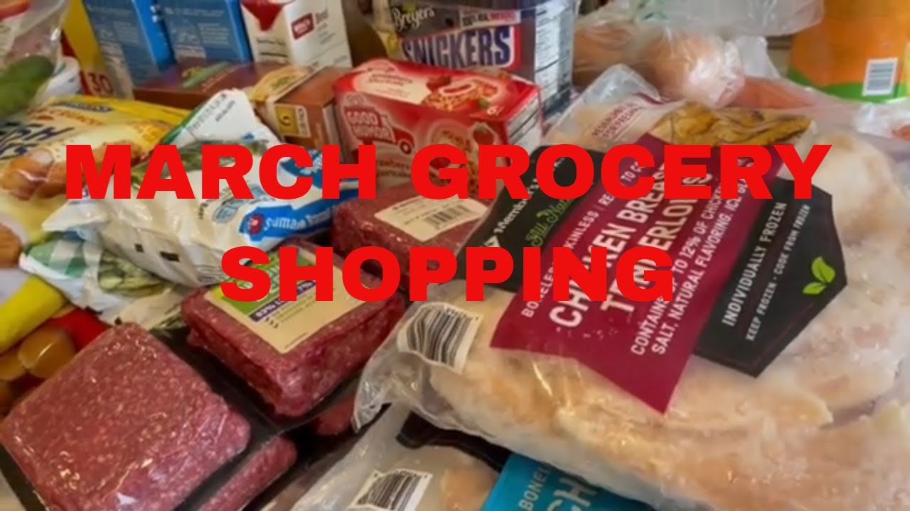 March 2024 Grocery Shopping I Pinch of Soul Cooking