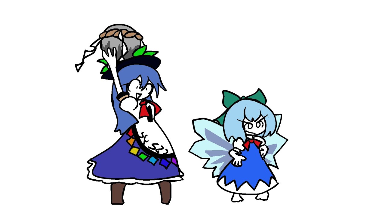 Touhou 10.5 is a pretty funny game