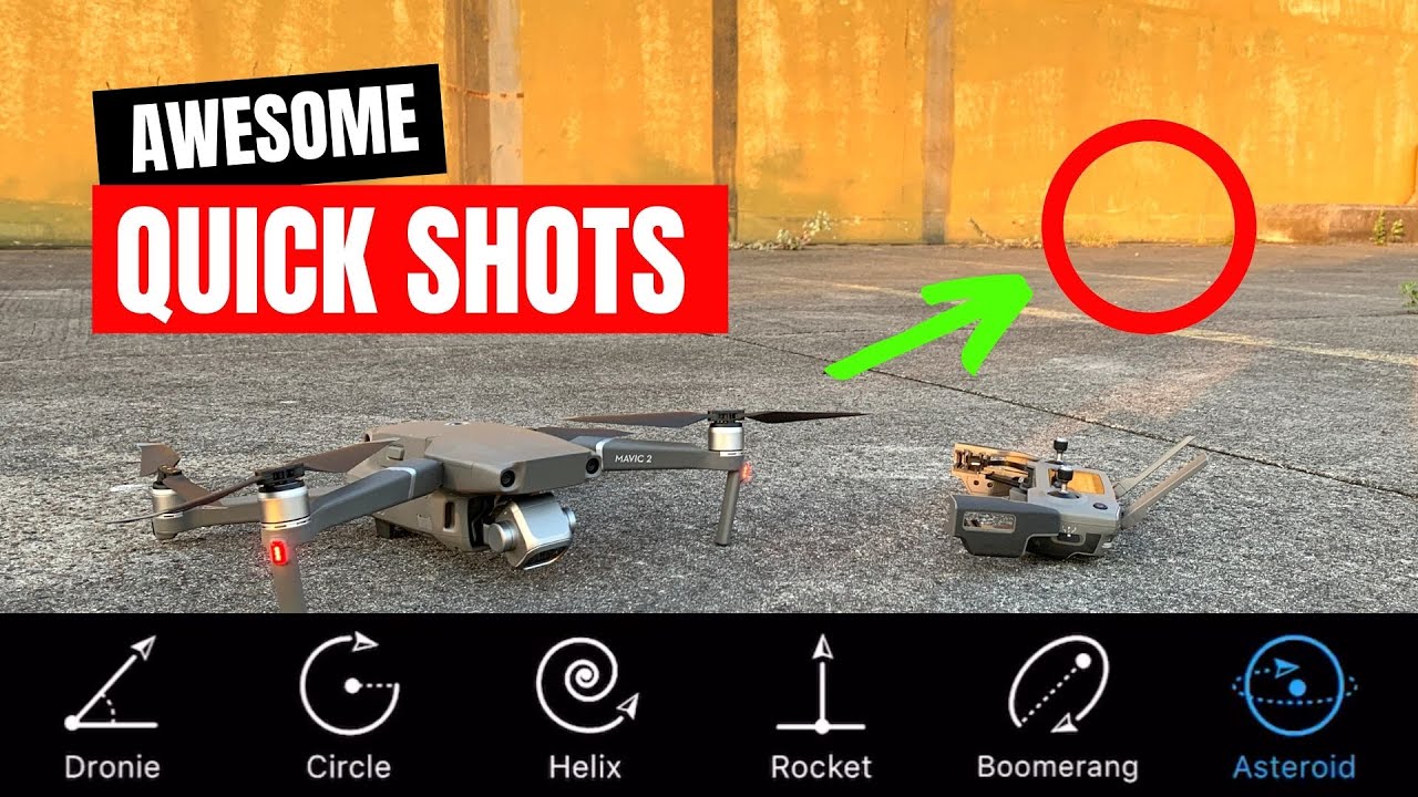 Mavic 2 Pro Quick Shots - Mavic 2 Pro Tutorial