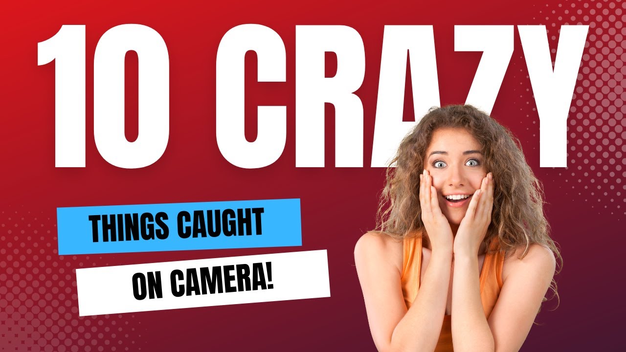 10 Crazy Things Caught on CCTV Camera 📽