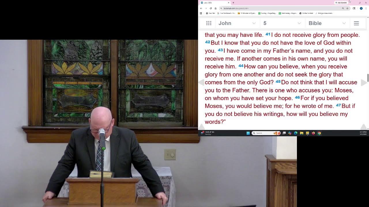 Christian Ministry with Jim Joyce - John 5