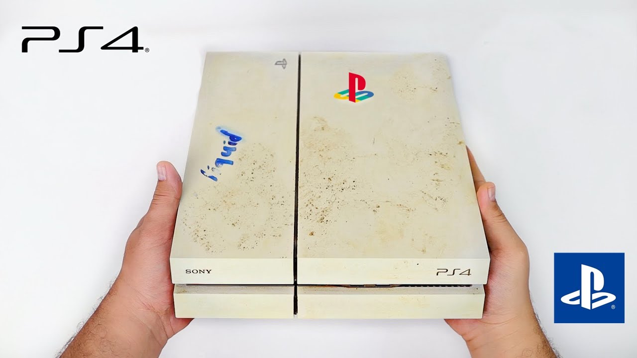 Восстановление и ремонт крайне грязной PlayStation 4 #asmr #ps4