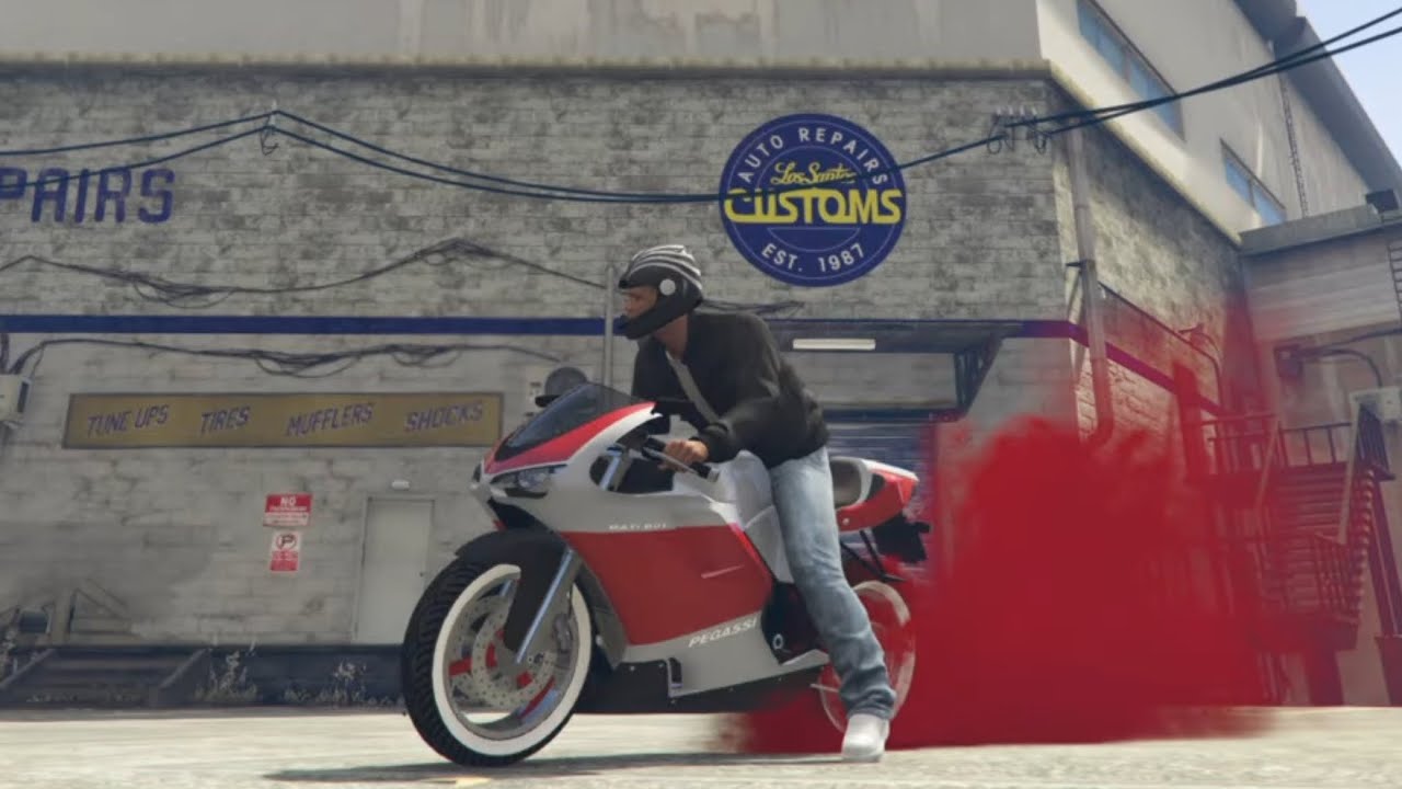 Grand Theft Auto V Pegassi Bati 801 Full Customization