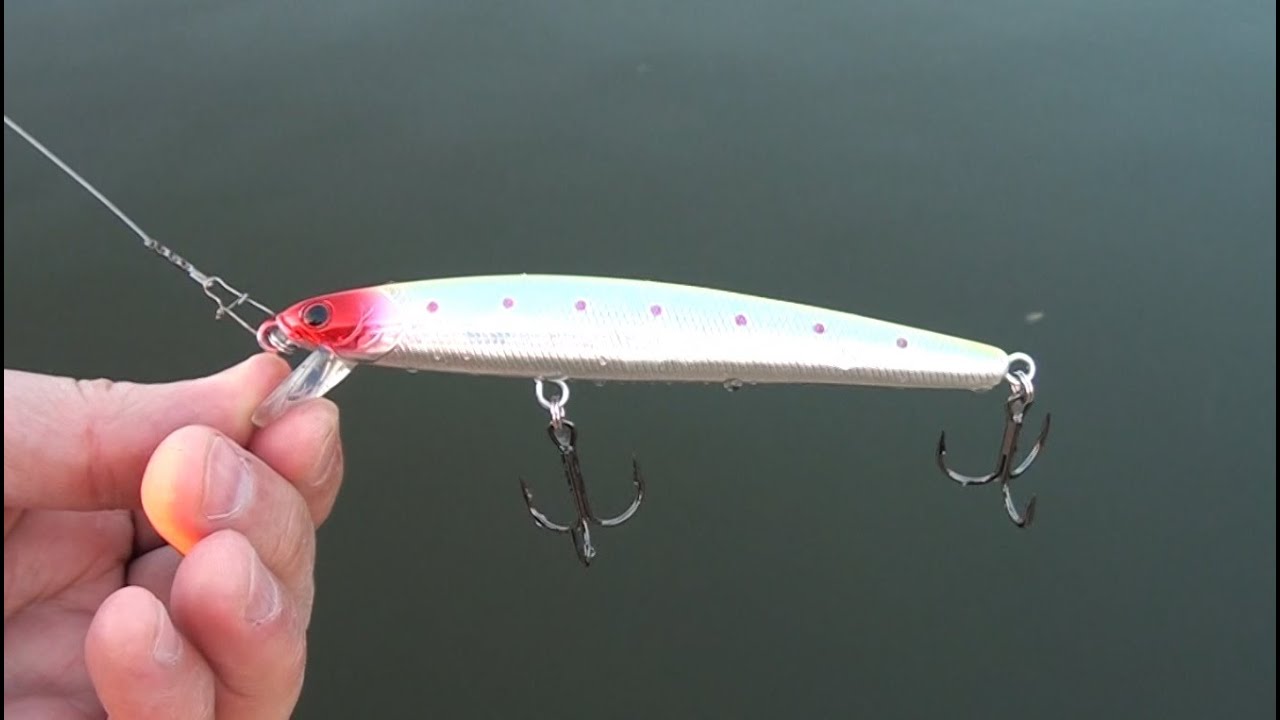 Распаковка и тест LACKY  CRAFT  Flash Minnow 130MR воблера по заказу Fmagazin