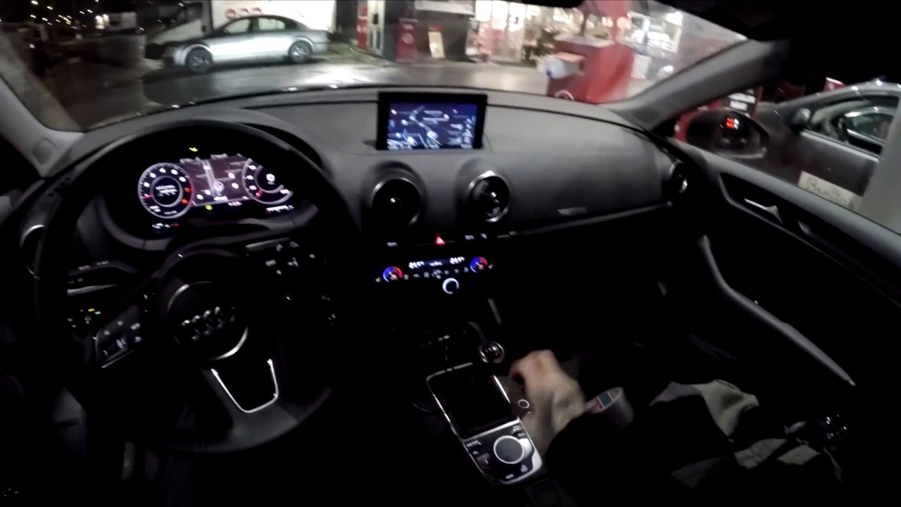 2018 Audi A3 Sportback MANUAL Pov Night
