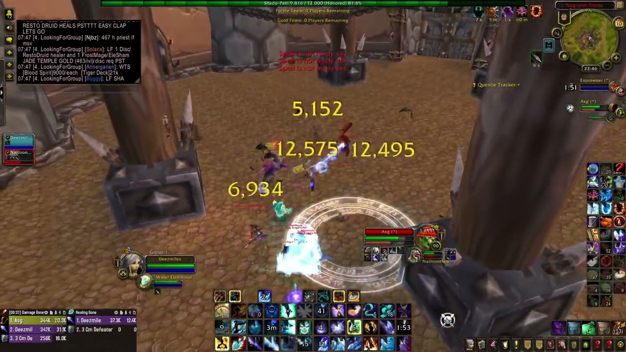 MoP Classic: Frost + Arms Arena 2s