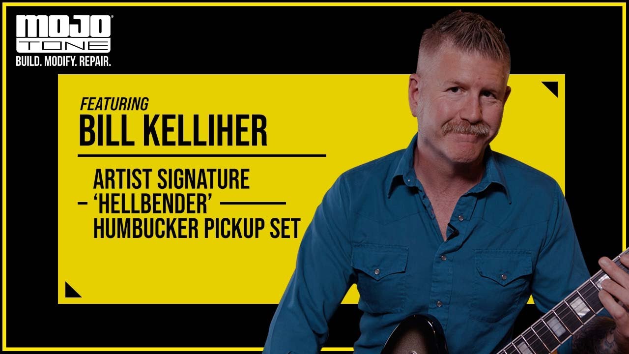 MOJOTONE Bill Kelliher Artist Signature 'Hellbender' Pickup Set with Bill Kelliher