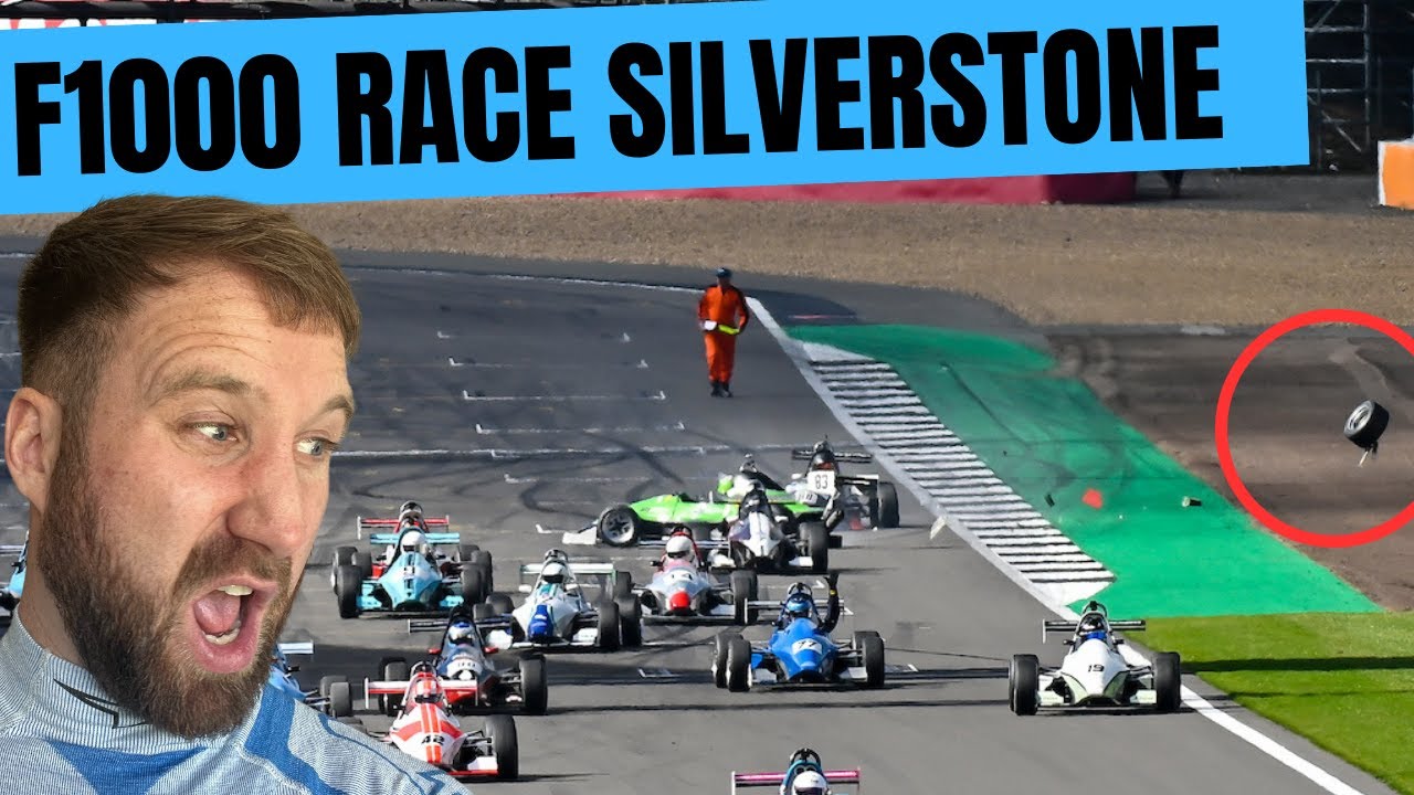 Silverstone - F1000 Onboard - Race 1 - lockups and overtakes