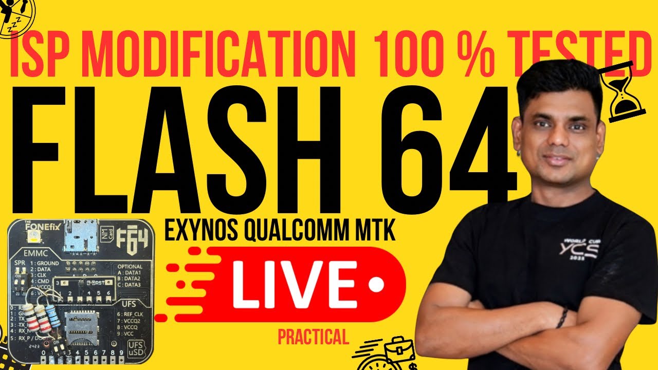 ISP MODIFICATIONS 100% Tested✔️@ FLASH 64 BOX ‼️EXYNOS QUALCOMM & MTK CPU WORKING ‼️ LIVE PRACTICAL💢