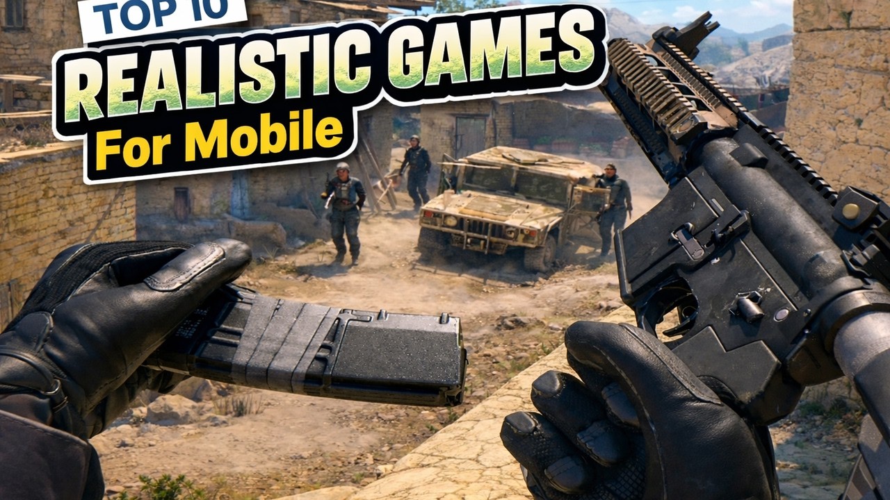 Top 10 Realistic Games For Android & iOS | High Graphic Games 2026