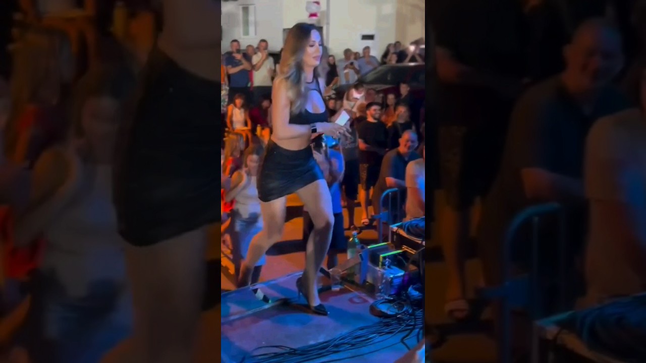 Lidija Bacic Lille on stage