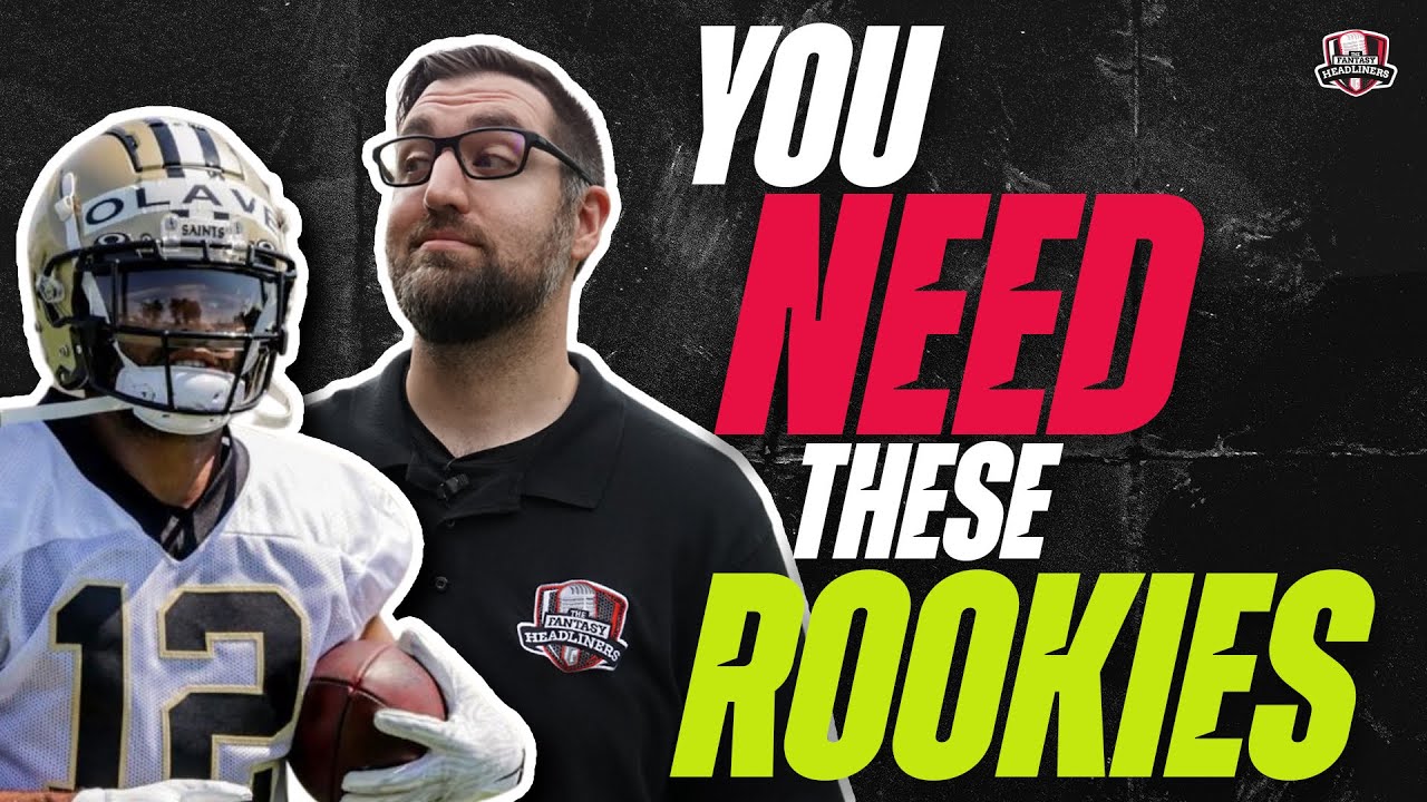 You NEED These Rookies! - Fantasy Football 2022 - Fantasy Football Draft Strategy