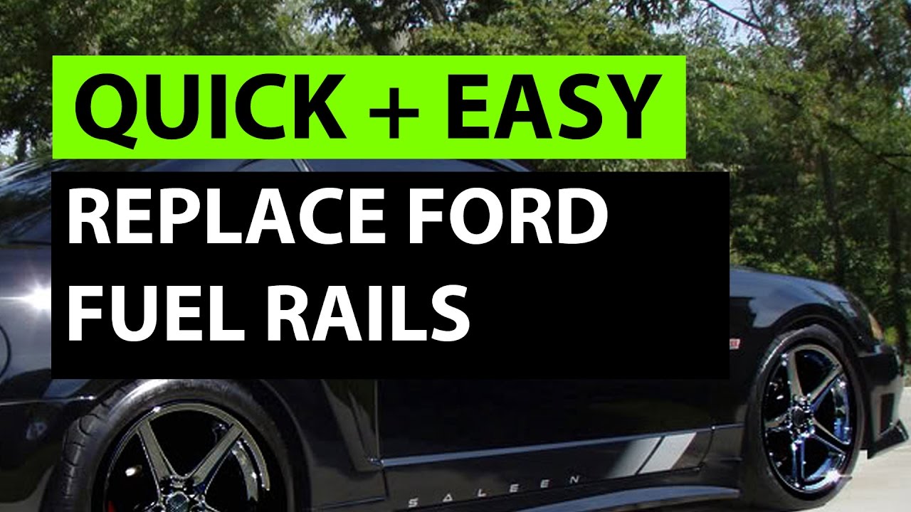 How to Replace Fuel Rails - 99-04 Ford Mustang GT 4.6L V8