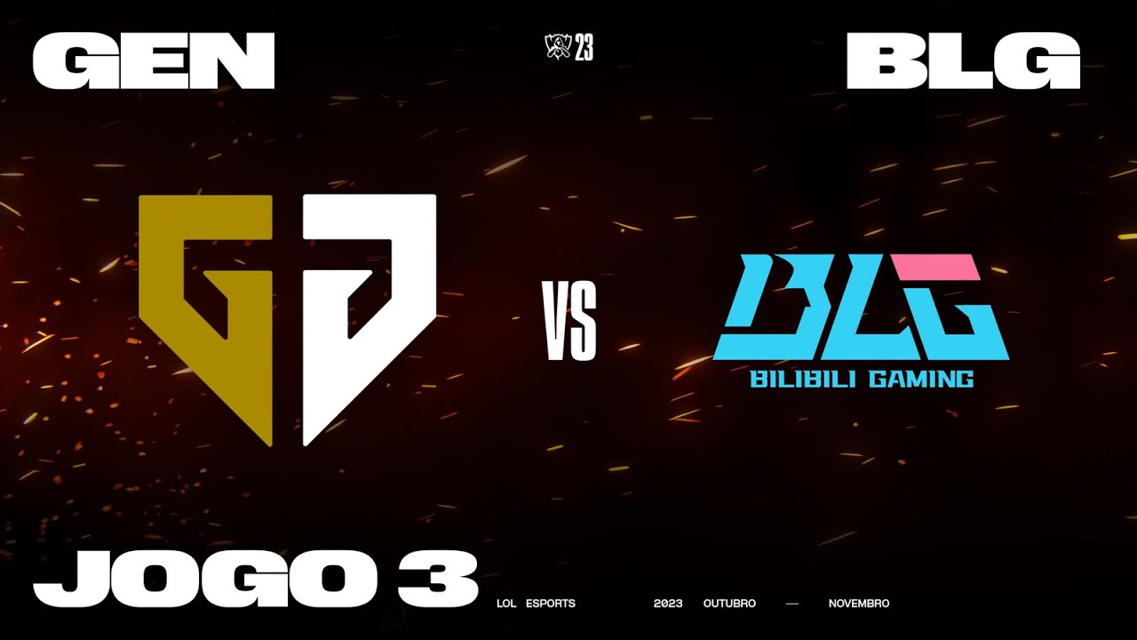 Gen.G x Bilibili Gaming (Jogo 3) - Worlds 2023: Quartas de Final