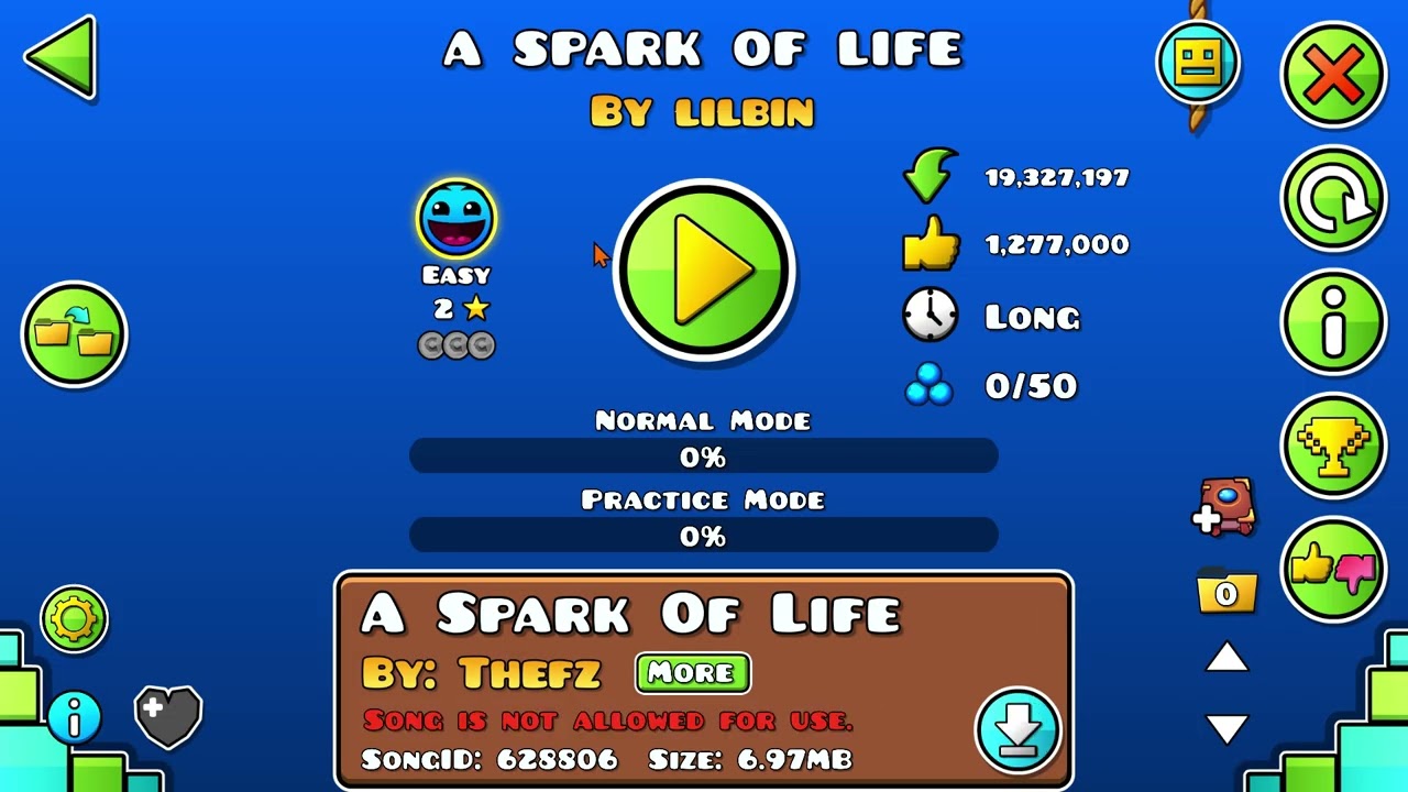 Geometry Dash - Easy Online Levels : Normal mode