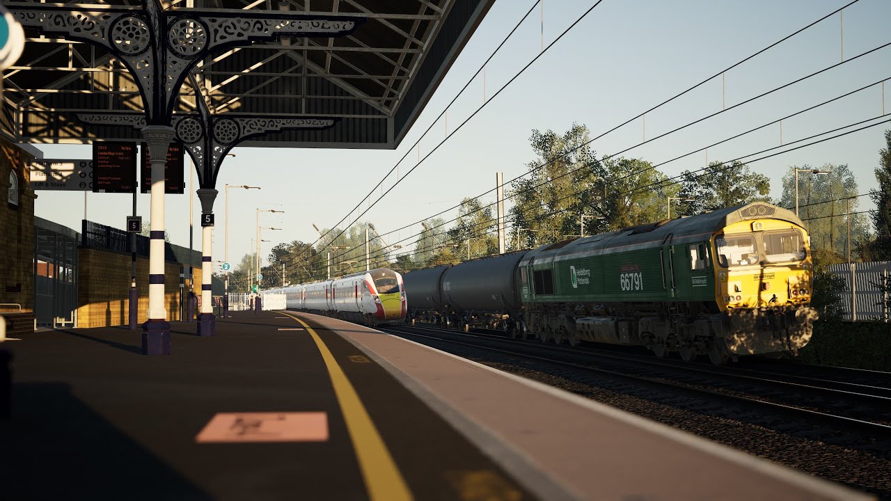Train Sim World 6: GBRF Class 66 Grain Oil Terminal to Doncaster Down Decoy GBRF (Part 2) (ECML)