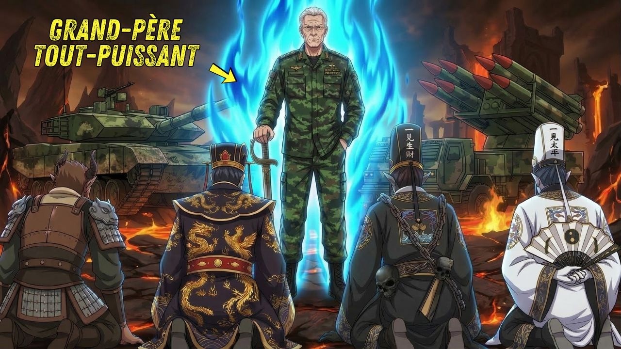 Je brûle des fusées et des chars pour permettre à mon grand-père de semer le chaos aux Enfers