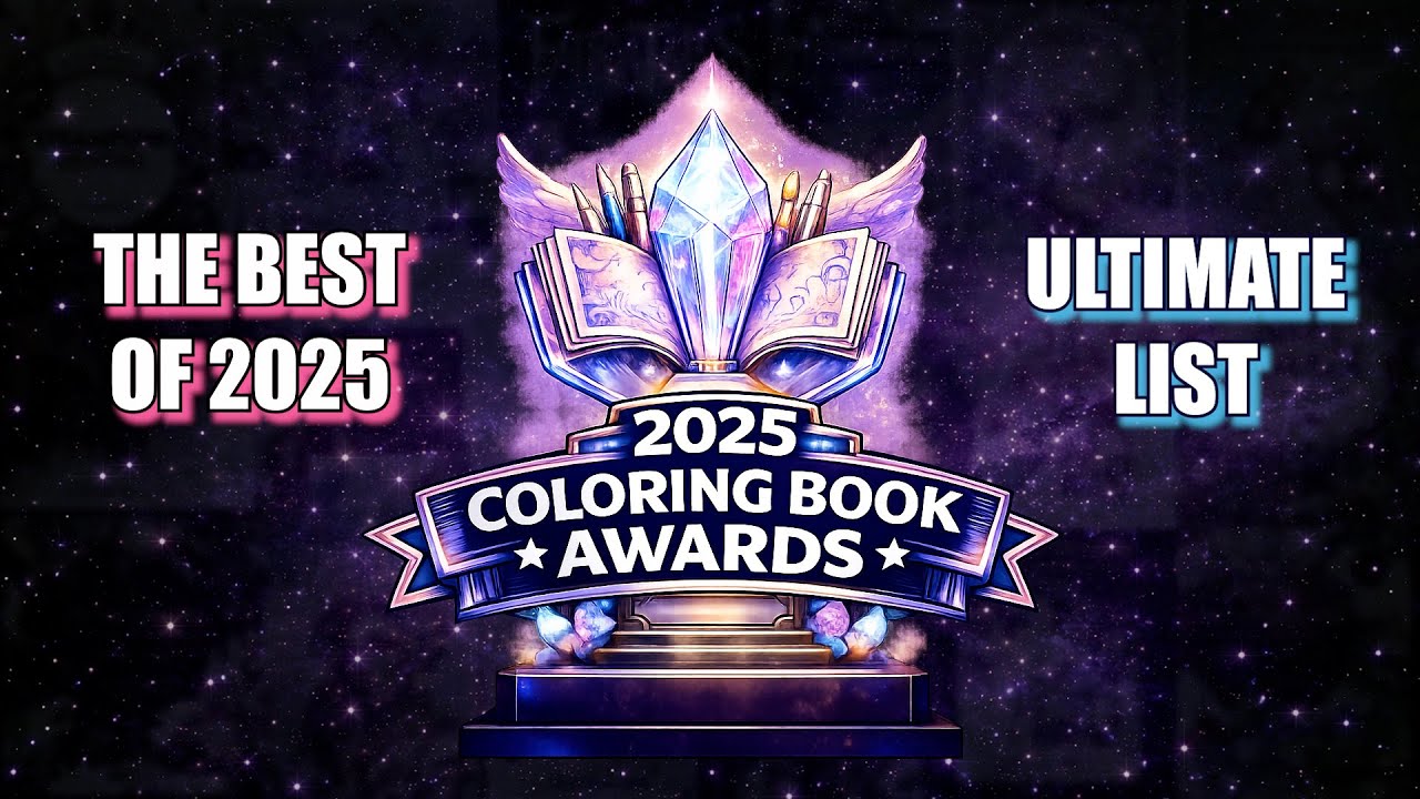 Первая в истории премия Coloring Book Awards 2025! 🏆 Голосуйте за победителей!
