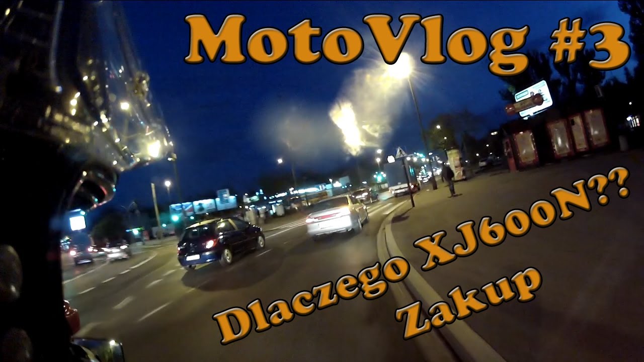 MotoVlog #3 - Dlaczego XJ600N?? / Zakup mojej Yamahy [XJ600N+GoPro Hero2]