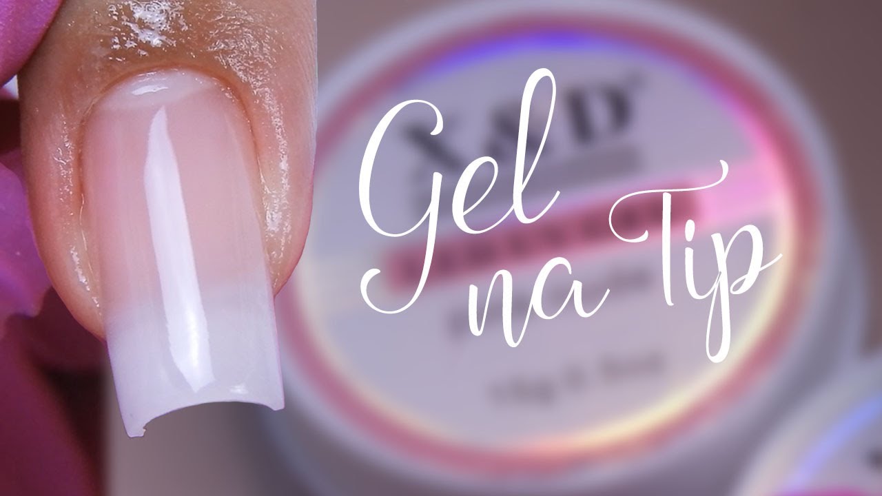 Unha De Gel Na Tip (Passo a Passo)