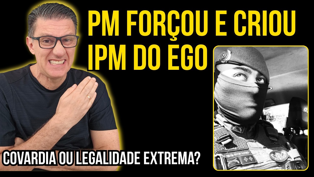 TENENTE VITOR PEDE BAIXA E REVELA O LADO OBSCURO DO MILITARISMO EM SP