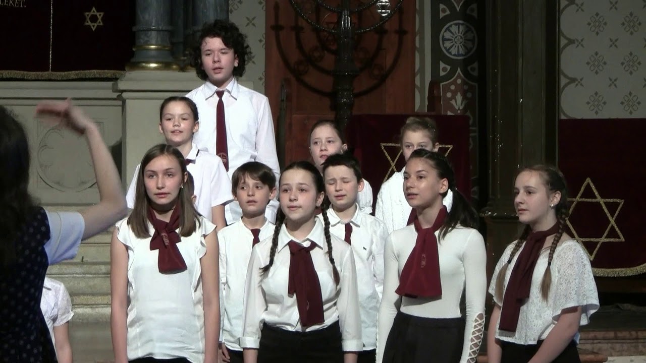 A nyúli Pilinszky Iskola Gyermekkara - Éneklő Ifjúság Győr - 2018.04.19.