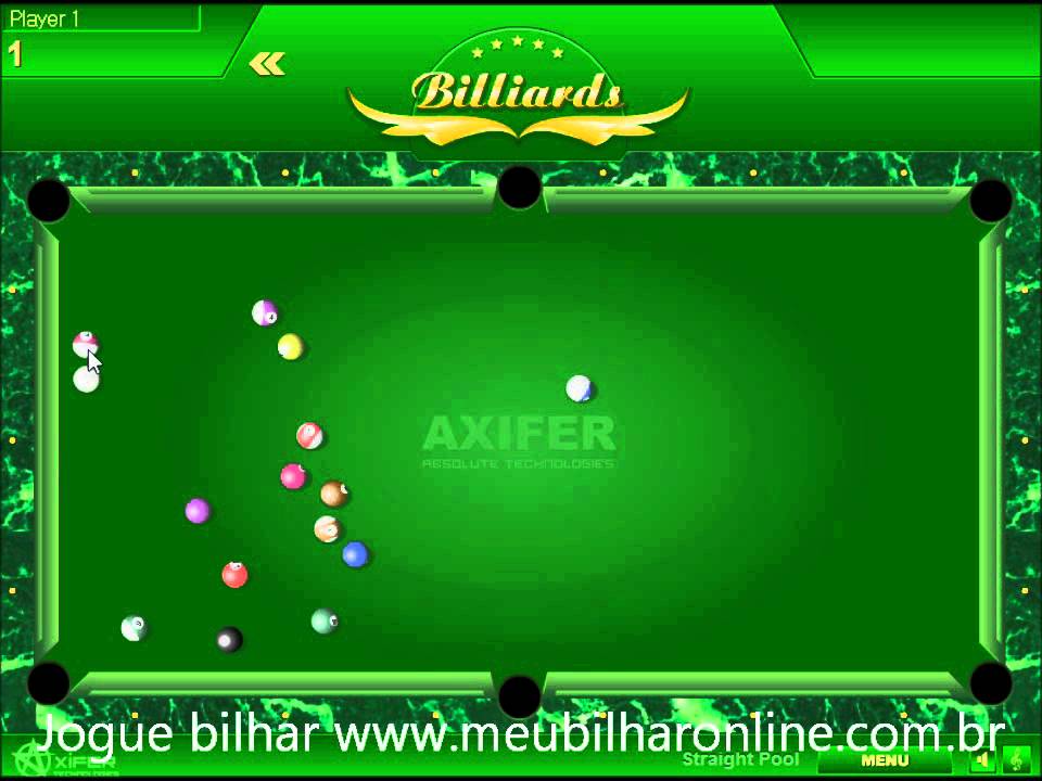 Bilhar Cl&aacute;ssico - Meu Bilhar online