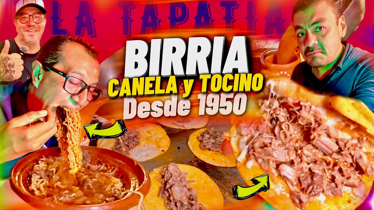 desde 1950 la BIRRIA de TOCINO y CANELA de CHIVO con RES.. receta SINALOENSE