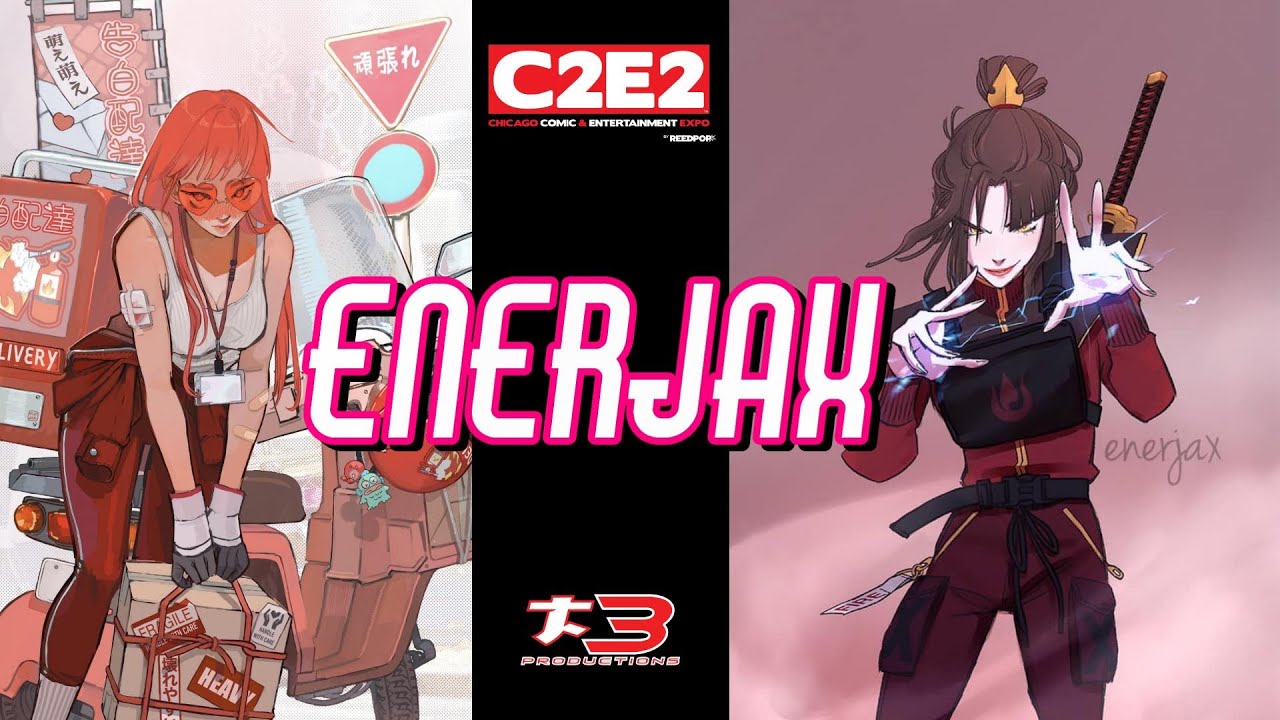 Enerjax - Character Design/Concept Artist - C2E2 Chicago