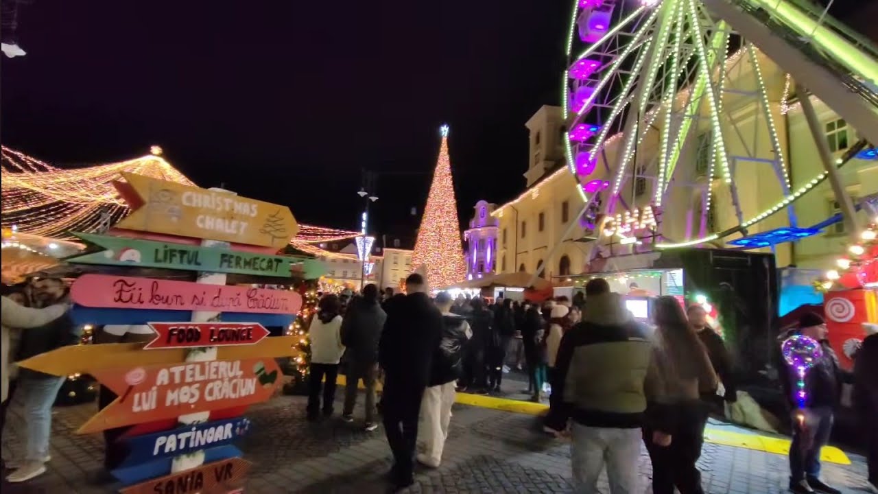 Prețuri ȘOCANTE la Târgul de Crăciun din Sibiu. Am dat mâncarea la câine 